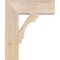 Ekena Millwork Olympic Block Smooth Bracket, Douglas Fir, 5 1/2"W x 20"D x 24"H BKT06X20X24OLY05SDF - alternate 2